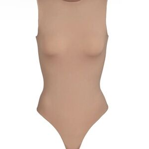 SKIMS Essential Crew Neck Sleeveless Bodysuit Sienna